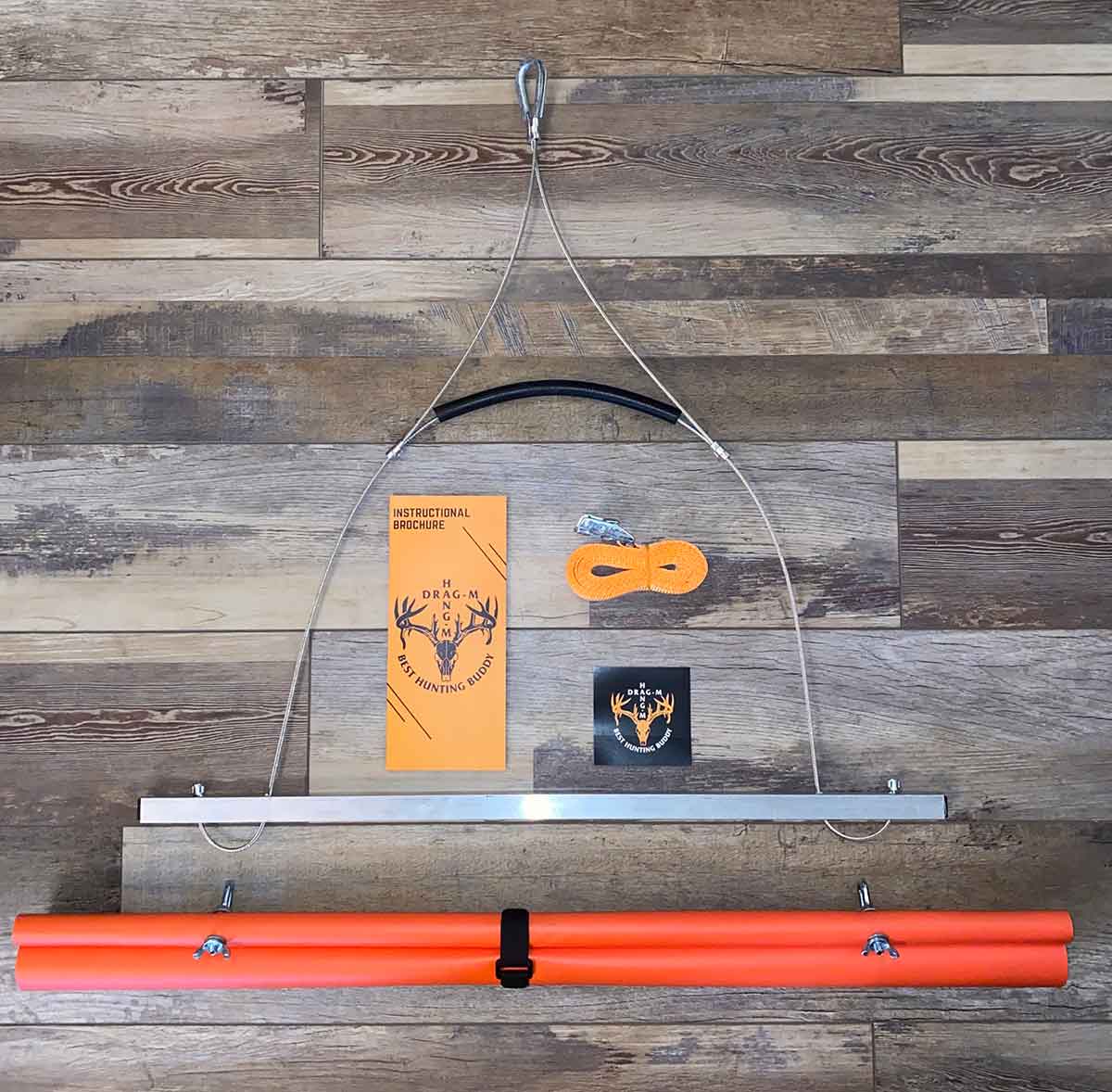 The Original Dragging Gambrel with Drag-M Hang-M Sled